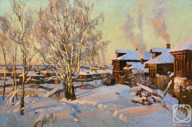 Zhuravlyov Oleg. January frost