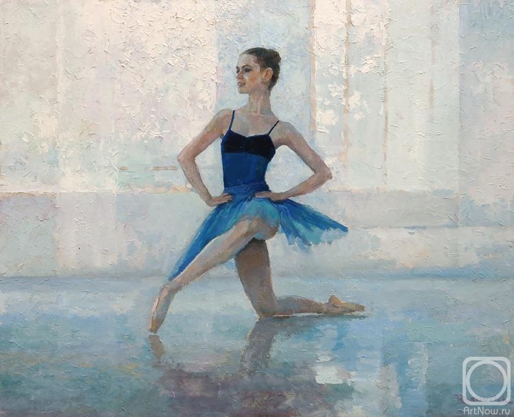 Volkov Sergey. Blue dancer