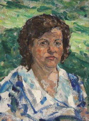 Portrait of a woman. Gremitskikh Vladimir