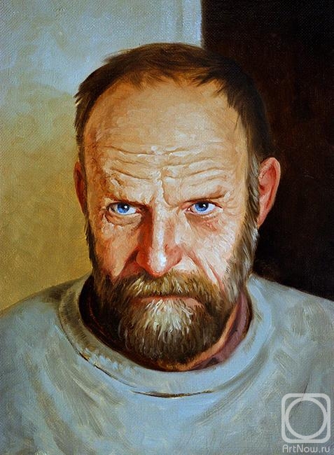 Mazur Nikolay. Portrait of elderly man