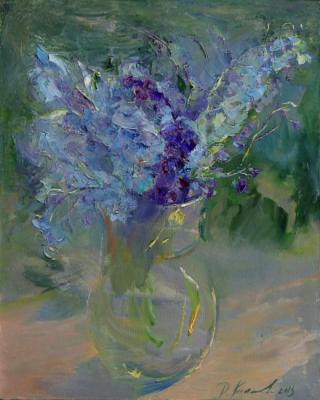 Blue flowers. Kollegova Daria