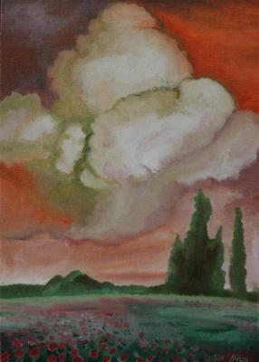 Cloud (copying the work of F. A. Server). Klenov Andrei