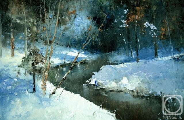 Medvedev Igor. Winter River