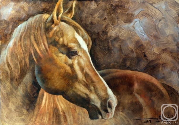 Braginsky Arthur. Horse portrait