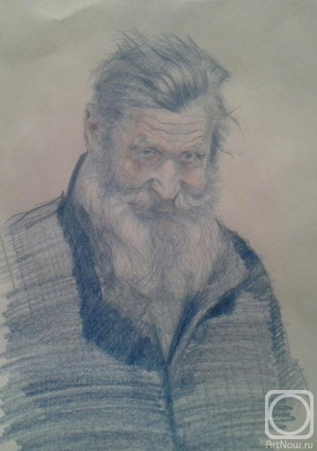 Fattakhov Marat. Portrait of Man 1