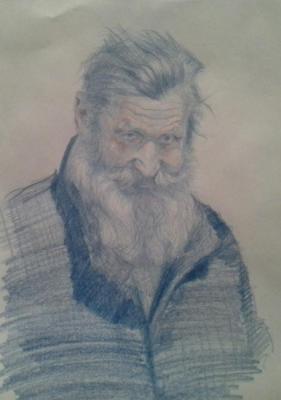 Portrait of Man 1. Fattakhov Marat