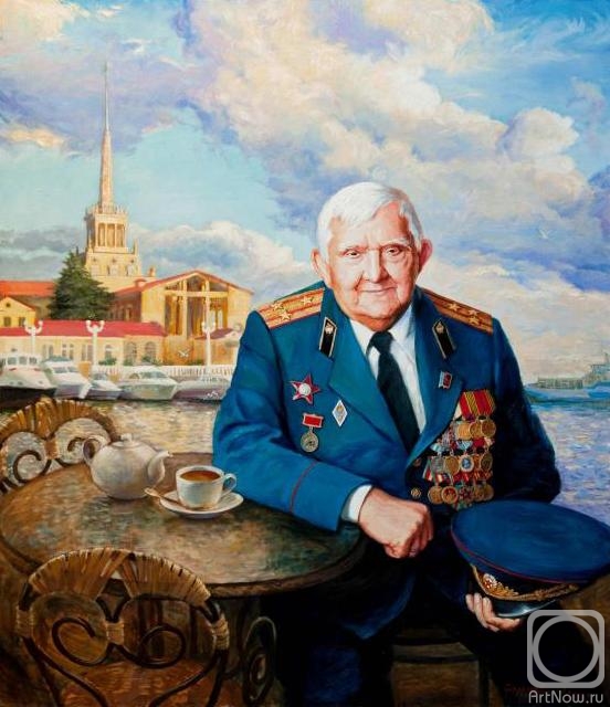 Simonova Olga. Portrait of the veteran