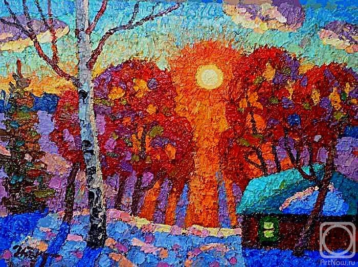 Berdyshev Igor. The sun sets