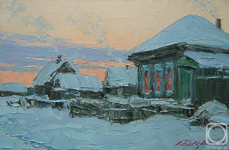 Gaiderov Michail. Winter twilight