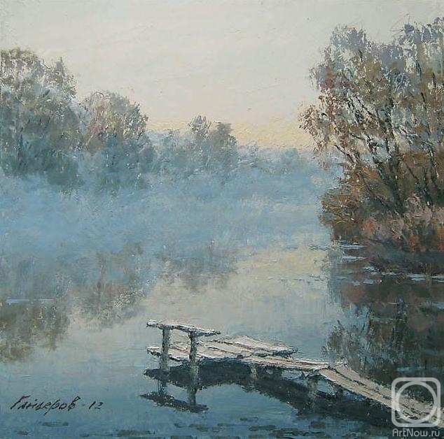 Gaiderov Michail. Autumn. Morning on the river