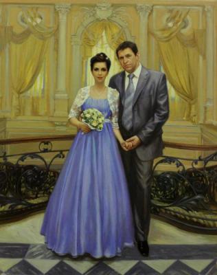 Wedding portrait. Gibet Alisa