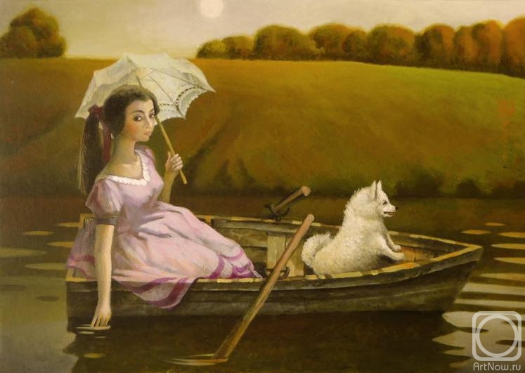 Andrianov Andrey. Lady with a dog