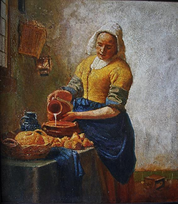 Sviridov Sergey. Copy of the Vermeer "Thrush"
