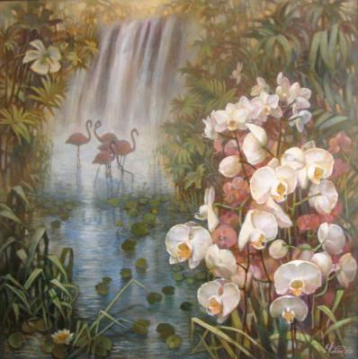Flamingo. Garden of Eden