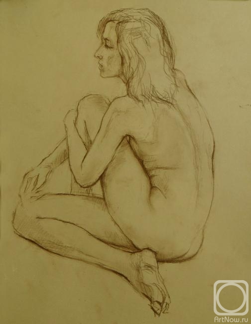 Volkov Sergey. Sketch of Nude 2