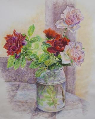 Bouquet of roses. Abramova Anna