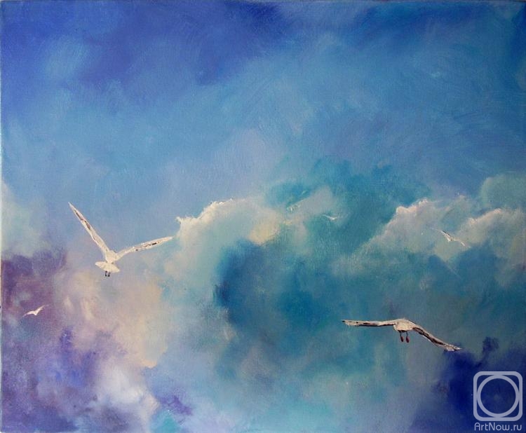 Ageeva-Usova Irina. Magnificent clouds