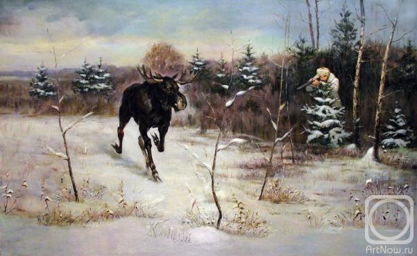 Zhukoff Fedor. Moose hunting