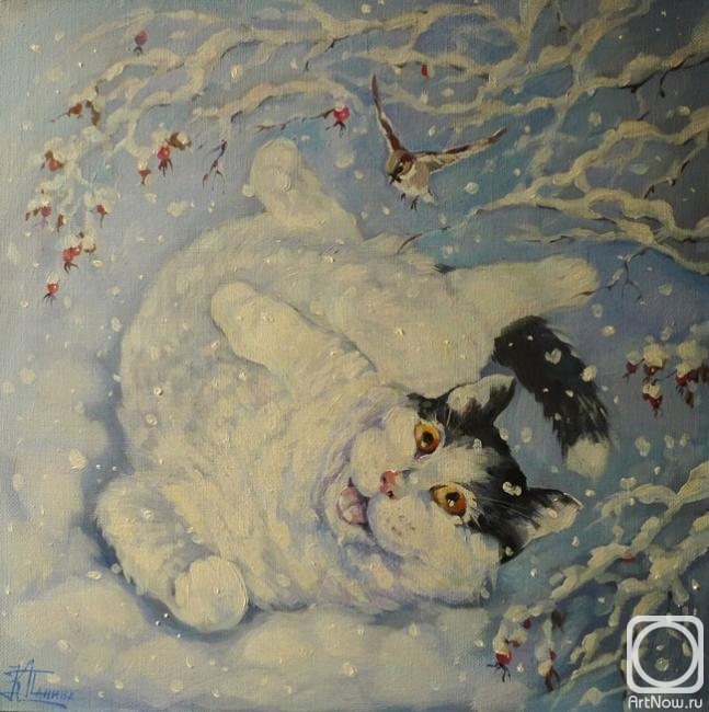 Panina Kira. From the series "Snow"