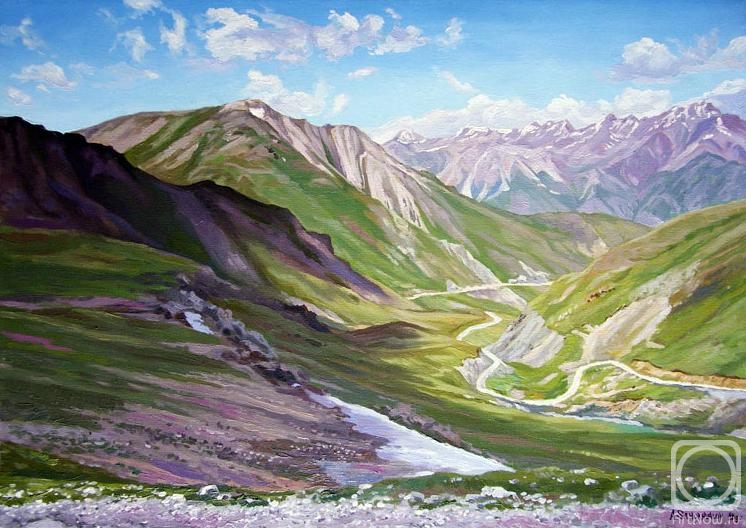 Samokhvalov Alexander. On the pass Kalmak-Ashu