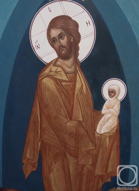 Kutkovoy Victor. Assumption of the Mother of God (fragment)