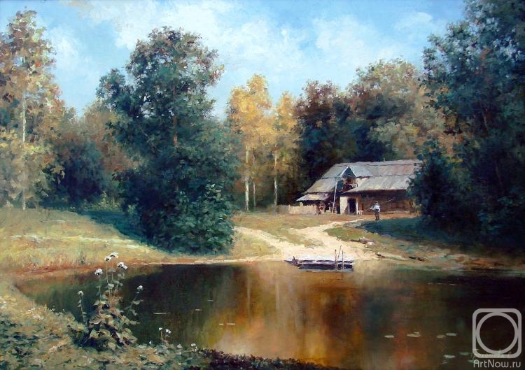 Grokhotova Svetlana. Pond in Polenovo