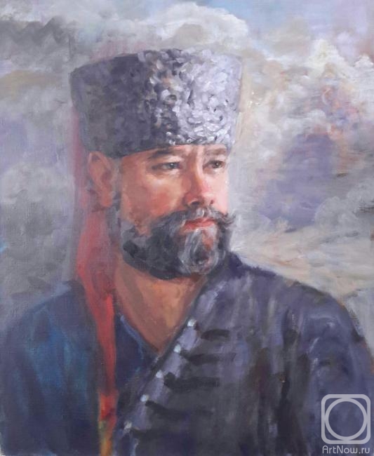 Belanov Sergey. Portrait of a Cossack