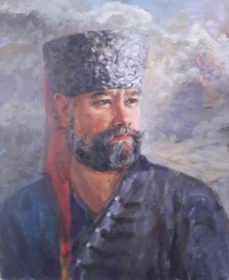 Belanov Sergey Vladimirovich. Portrait of a Cossack