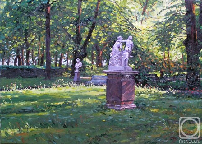 Ershov Vladimir. Er 1245 :: Summer Gaden in St Petersburg (Russia)