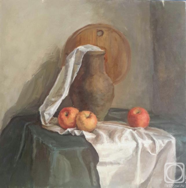 Belanov Sergey. Still life with apples