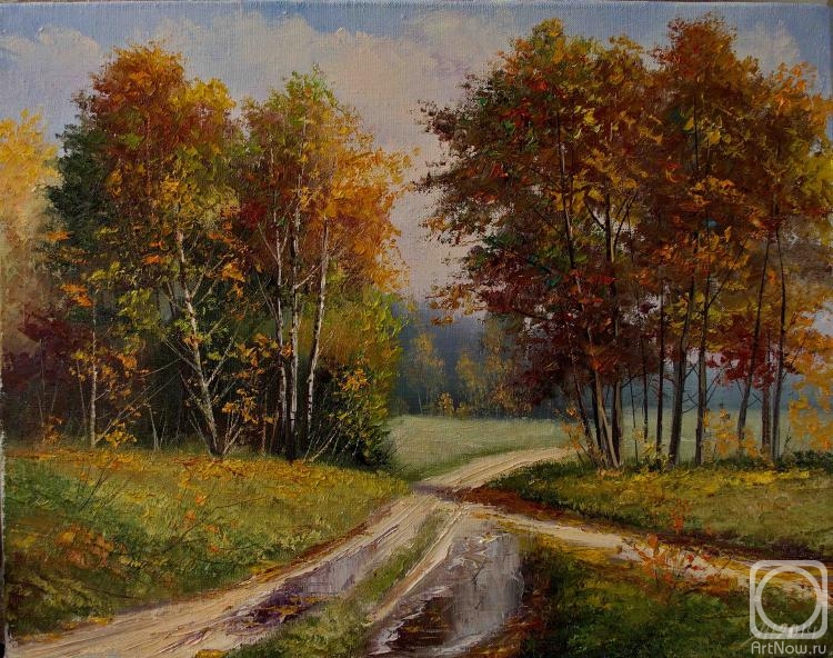 Yanulevich Henadzi. Autumn paths