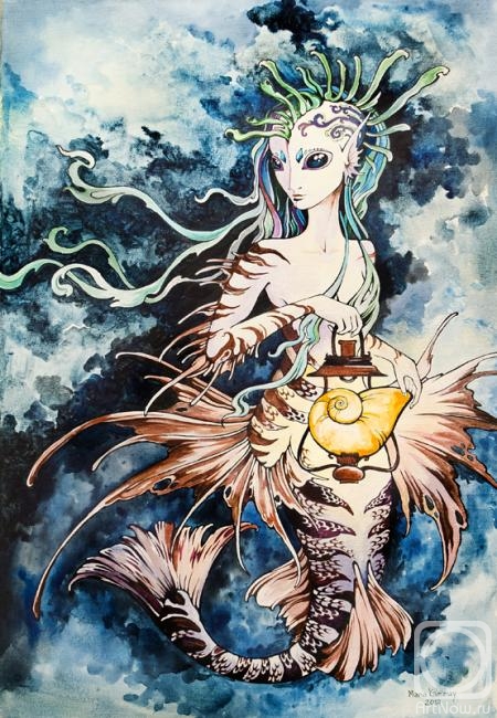 Kaminskaya Maria. mermaid