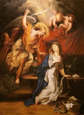 The Annunciation. copy P.P.Rubens