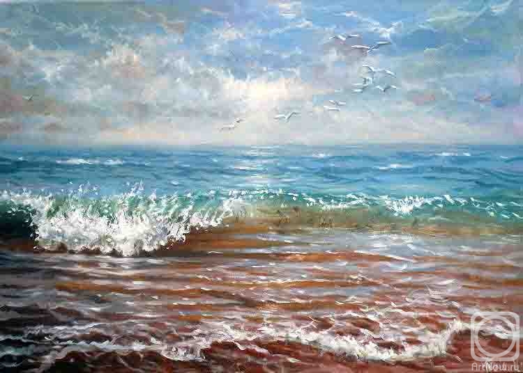 Картина маслом на холсте. Куликов Дмитрий. Mорe