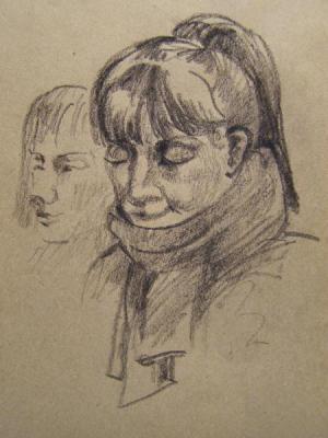 Five minutes sketch in the subway 29
