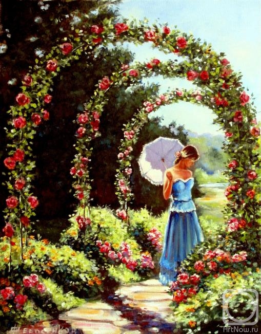 Fedosenko Roman. Alley of Roses