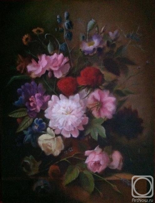 Gvozdetskaya Irina. Bouquet (by Arnoldus Bloemers)