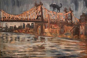 Blue Dog and Queens Bridge