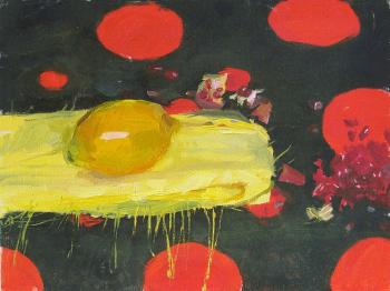 ,, Lemon and pomegranate, Etude No. 50. Roshina-Iegorova Oksana