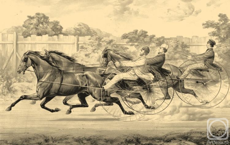 Kolotikhin Mikhail. Magnificent horse races (hippodrome reports of 1859)