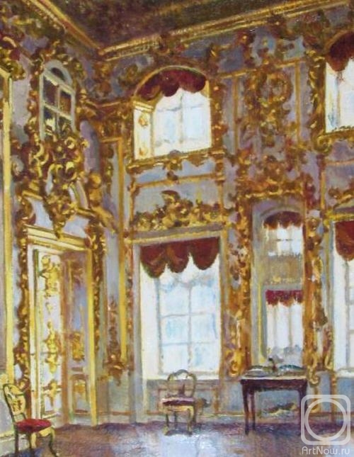 Lapovok Vladimir. Peterhof. Golden interior