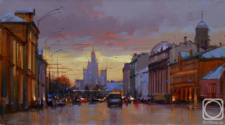 Shalaev Alexey. Lowered the twilight. New Square