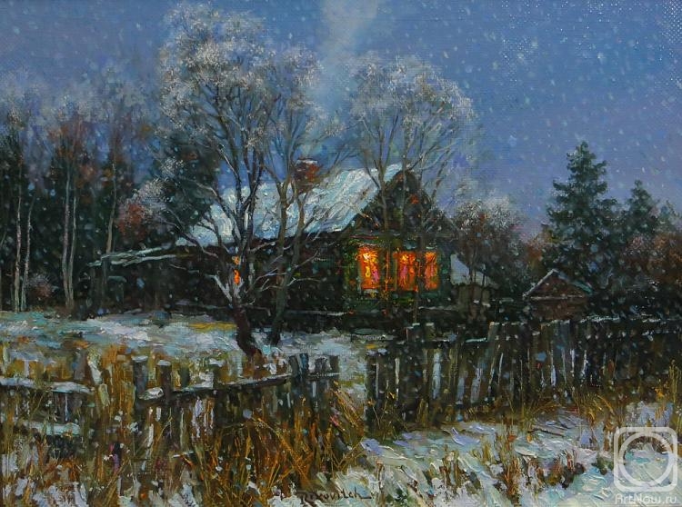 Volkov Sergey. By the evening snowball