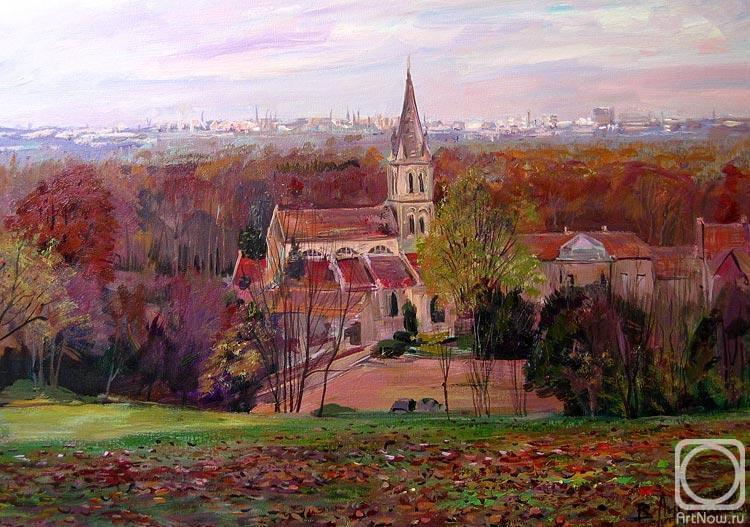 Loukianov Victor. The Church Notre-Dame at Jouy le Moutier. France
