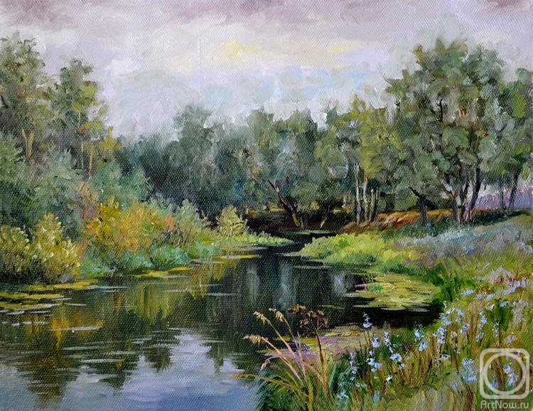 Bakaeva Yulia. Rural pond