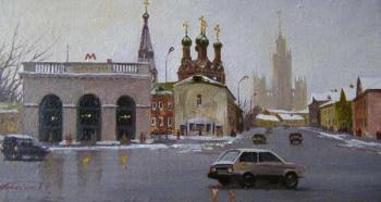 Moscow. Taganka Square (I walk across Taganka!)
