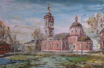 Warm spring. Intercession Church on Gorodnya. Kruglova Svetlana