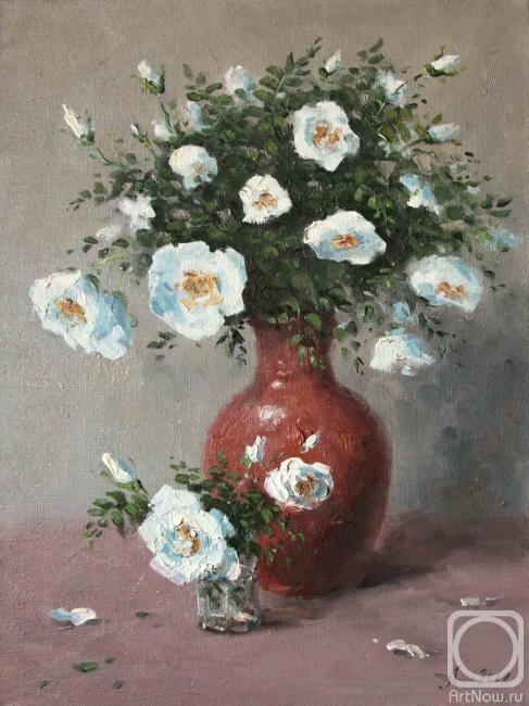 Alexandrovsky Alexander. White wild rose