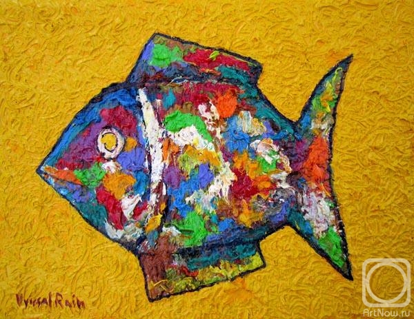 Rain Vyusal. Colourfull fish