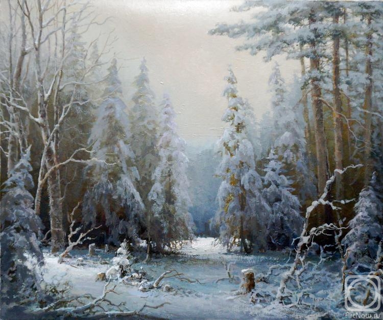 Zaitsev Alexander. Winter Forest